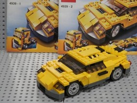 LEGO LOT 3 in 1 Set Creator 4939 Cool Cars  31046 Speeder 31006 Hopper 5763