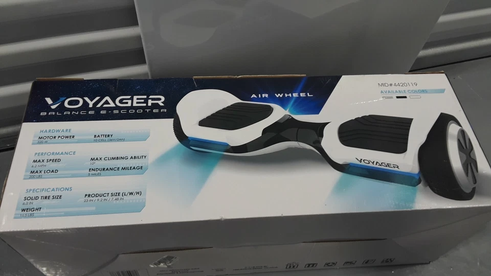 Rueda neumática Balance E-SCOOTER BLANCA Foto 2 de 2