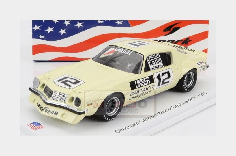 Spark Model US220 Chevrolet Camaro #10 ‘A. J. Foyt’ Daytona IROC 1974-1975