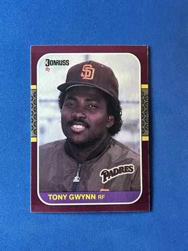 1987 Donruss Opening Day #146 Tony Gwynn Baseball Card - Sharp