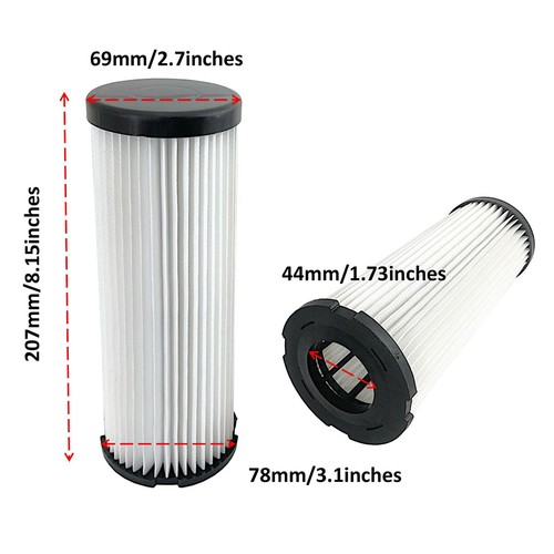 Filtro HEPA para aspiradora Dirt Devil F1 sin bolsa Breez Featherlite Jaguar Scorpion - Imagen 3 de 5