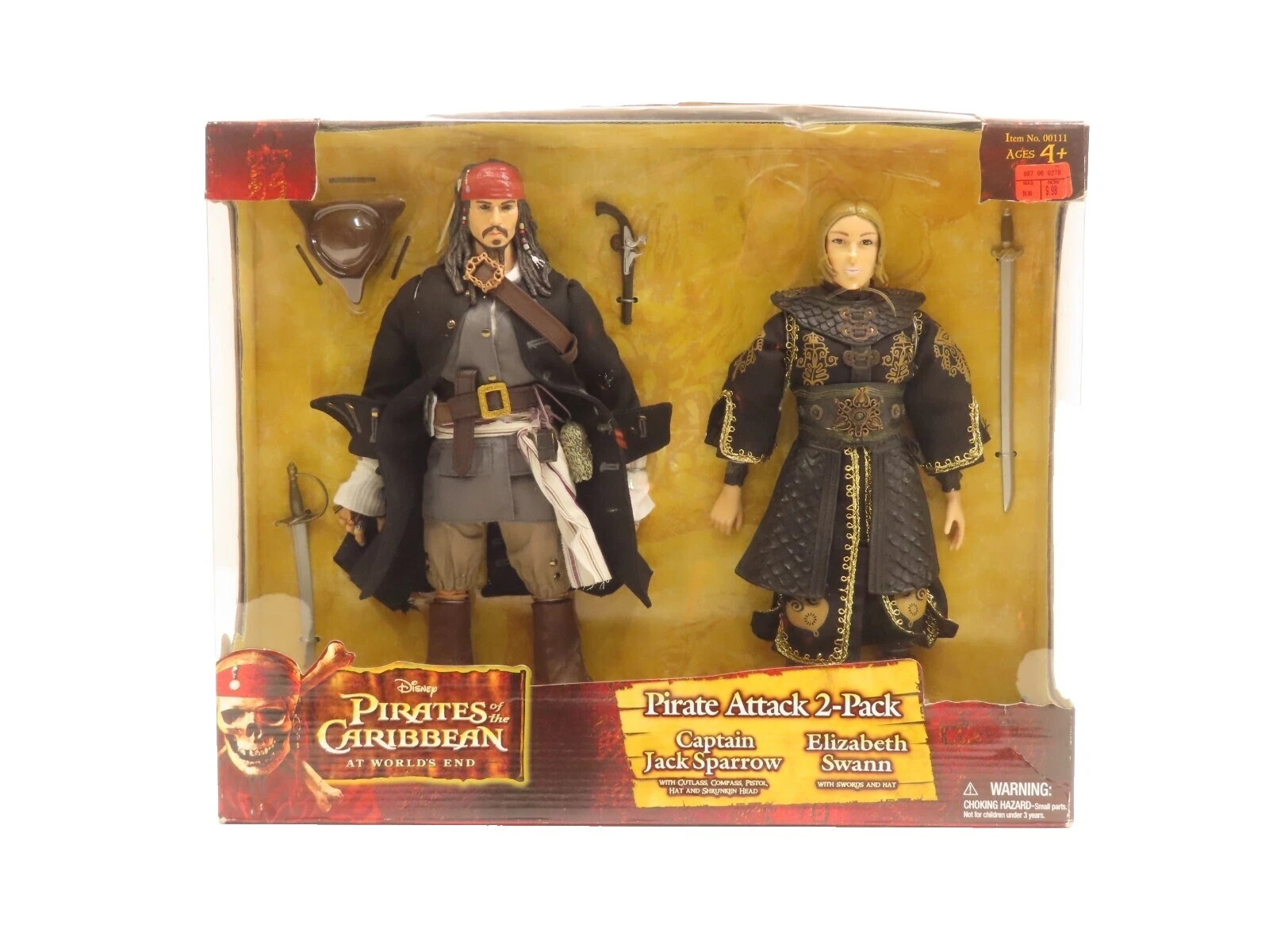 Jack Sparrow Acción Figuras de Acción