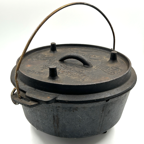 Lewis and Clark Camp Chef Cast Iron Dutch Oven Camping Outdoors DO-10 - Picture 9 of 16