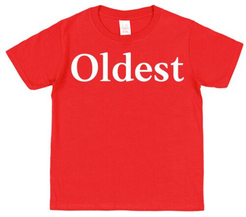 Oldest Middle 2 T-Shirts passendes Set Neu Baby Ankündigung Jungen Top Mädchen T-Shirt - Bild 8 von 13