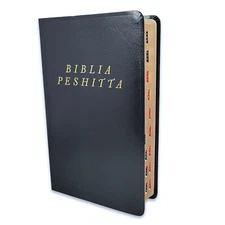 Biblia Peshitta Pastoral del Arameo de los antiguos manuscritos con indice