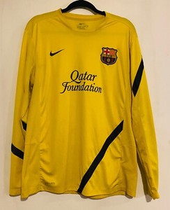 barcelona yellow jersey long sleeve