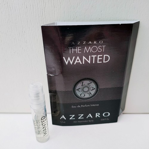 Azzaro The Most Wanted Eau de Parfum Intense mini Spray for men, 1.2ml, BrandNew