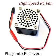 RCP Xtreme Cool High Speed RC Cooling Fan 40x28 8.4 volts Max SUPER AIR FLOW