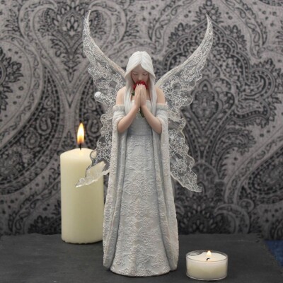 Feen Figur ''Only Love Remains'' Anne Stokes Gothic Ornament Neu & Originalverpackt 26 cm