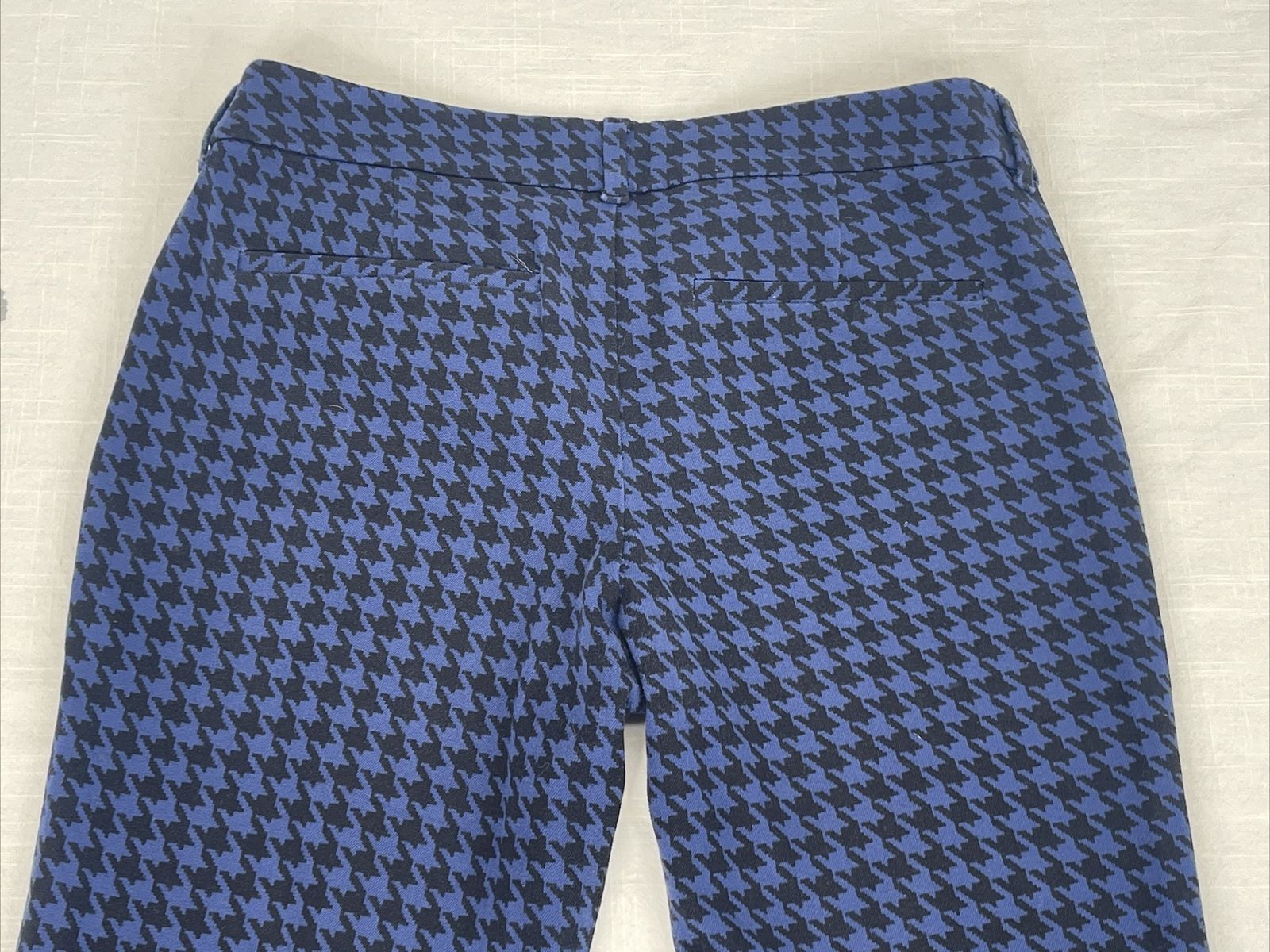 Old Navy Pixie Stretch Black / Blue Houndstooth C… - image 4