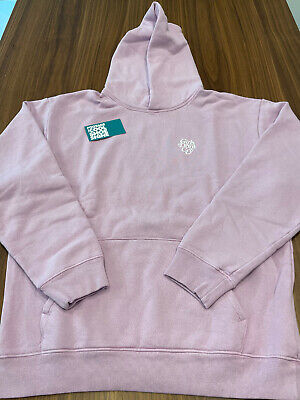 RARE VERDY GIRLS DON'T CRY LOGO HOODY SWEATSHIRT LIGHT PINK RARE VERDY GIRLS DON'T CRY LOGO HOODY SWEATSHIRT LIGHT PINK