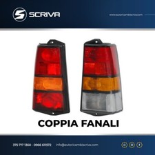COPPIA DX + SX FANALI POSTERIORI COMPLETI FIAT PANDA DAL 1986 AL 2003