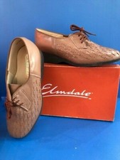 Vintage Elmdale Edith Coffee Shoes BNIB