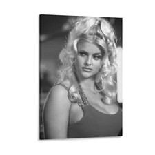 Young Anna Nicole Smith Canvas Art Wall Painting Print Decor