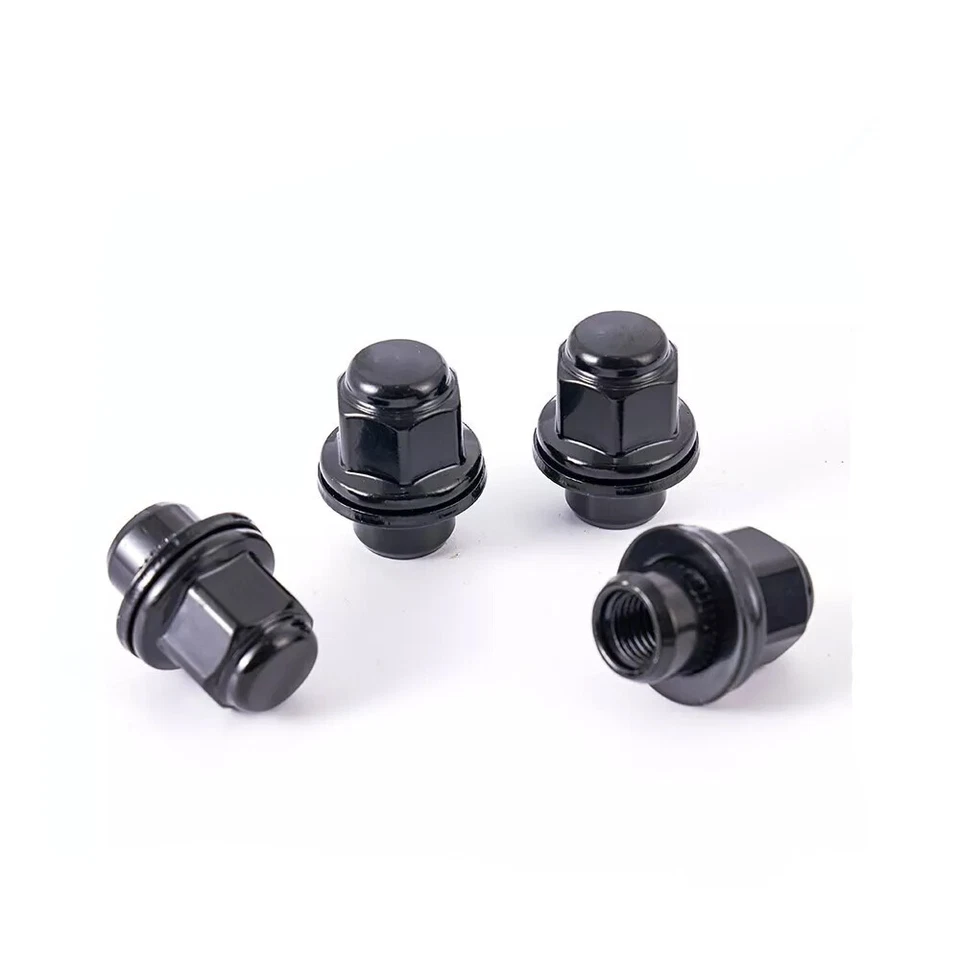 20 черных зажимных гаек для магазина Toyota/Lexus 4Runner FJ Tacoma TRD от оригинального производителя 12X1,5 - Изображение 3 из 4