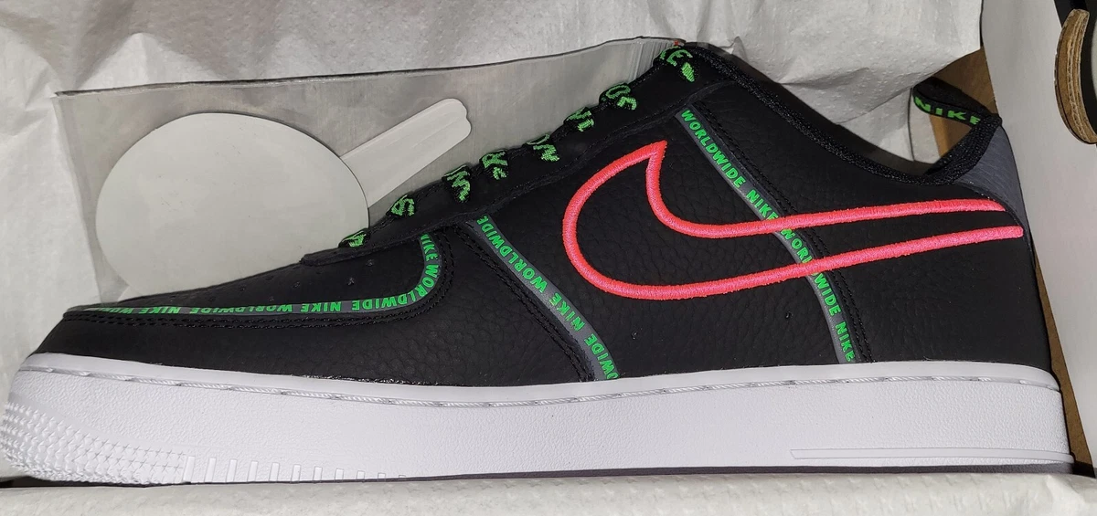 Nike Air Force 1 '07 Premium Worldwide Pack - Black Green Strike