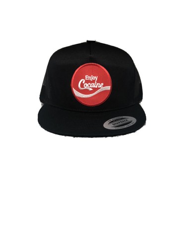 Funny Snapback Hat Cocaine NWT Coca 