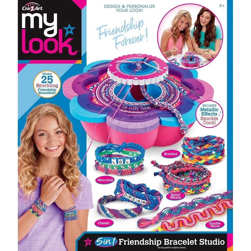 My Look 5 in 1 Friendship Bracelet Studio by Cra Z Art