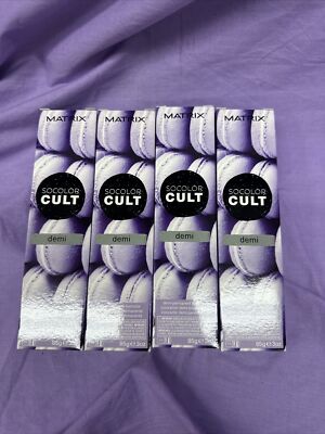 MATRIX SOCOLOR CULT / DEMI LAVENDER MACARON 3oz (FOUR UNITS)