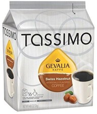 Lot 16 Tdisc Tassimo Gevalia Swiss Hazelnut C...