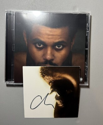 CD Album The Weeknd Hurry Up Tomorrow With Signed Card