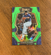 Gabriel Hughes 2023 Select Premier Level Lime Green Prizm Gonzaga Rockies /75