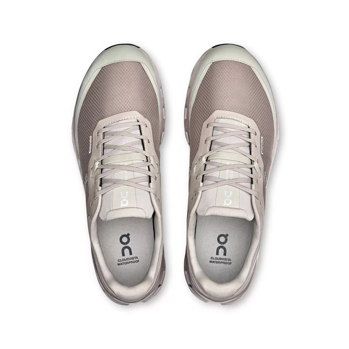 On Cloudvista 2 Waterproof 3ME30143172 Fog/Cinder Men Trail  