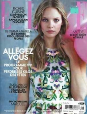 MARLOES HORST ELLE MAGAZINE FRANCE 12/27/2013 💲
