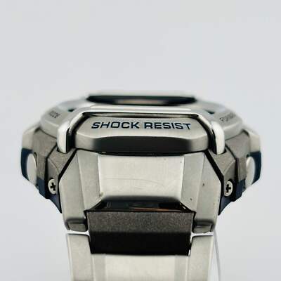 CASIO G-SHOCK G-511D Quartz World Time Analog-digital Blue dial