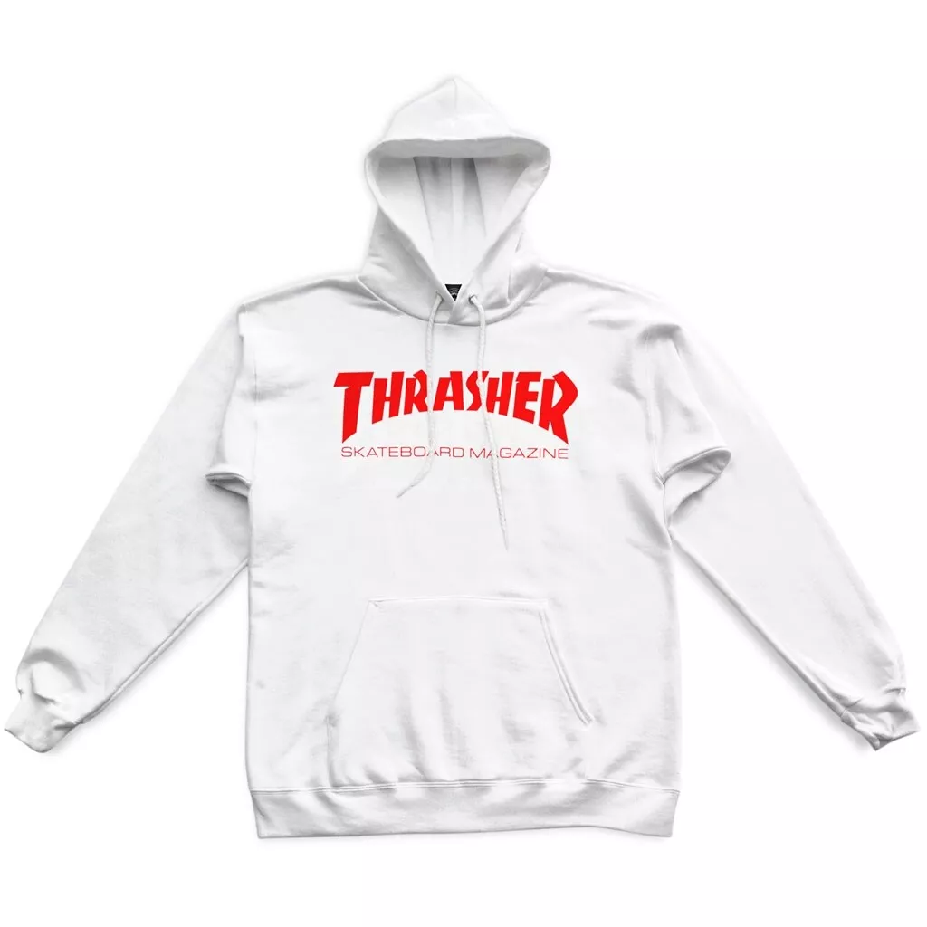 Skate mag white pullover clearance hoodie