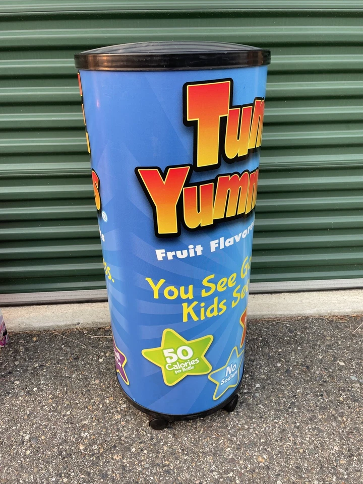 Refrigerador redondo Tum-E Yummies cofre de hielo rodante fiesta IDW Kmart drenaje ENVÍO GRATUITO Foto 3 de 4