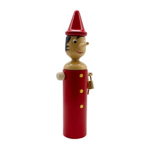 GICO Pinocchio Holzfigur – 24 Cm Lang, Mit Beweglichen Gelenken, Made In Italy, Für Die Ganze Familie