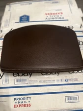 2009-2014 FORD F150 Brown Leather Upper Dash Cluster Speedometer Cover Top Oem