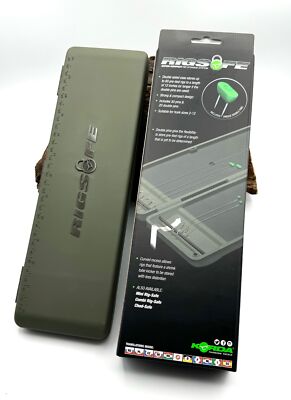 Korda Rig Storage System Rigsafe Box Large 35x10x3cm inkl. 50 Pins für 90 Rigs