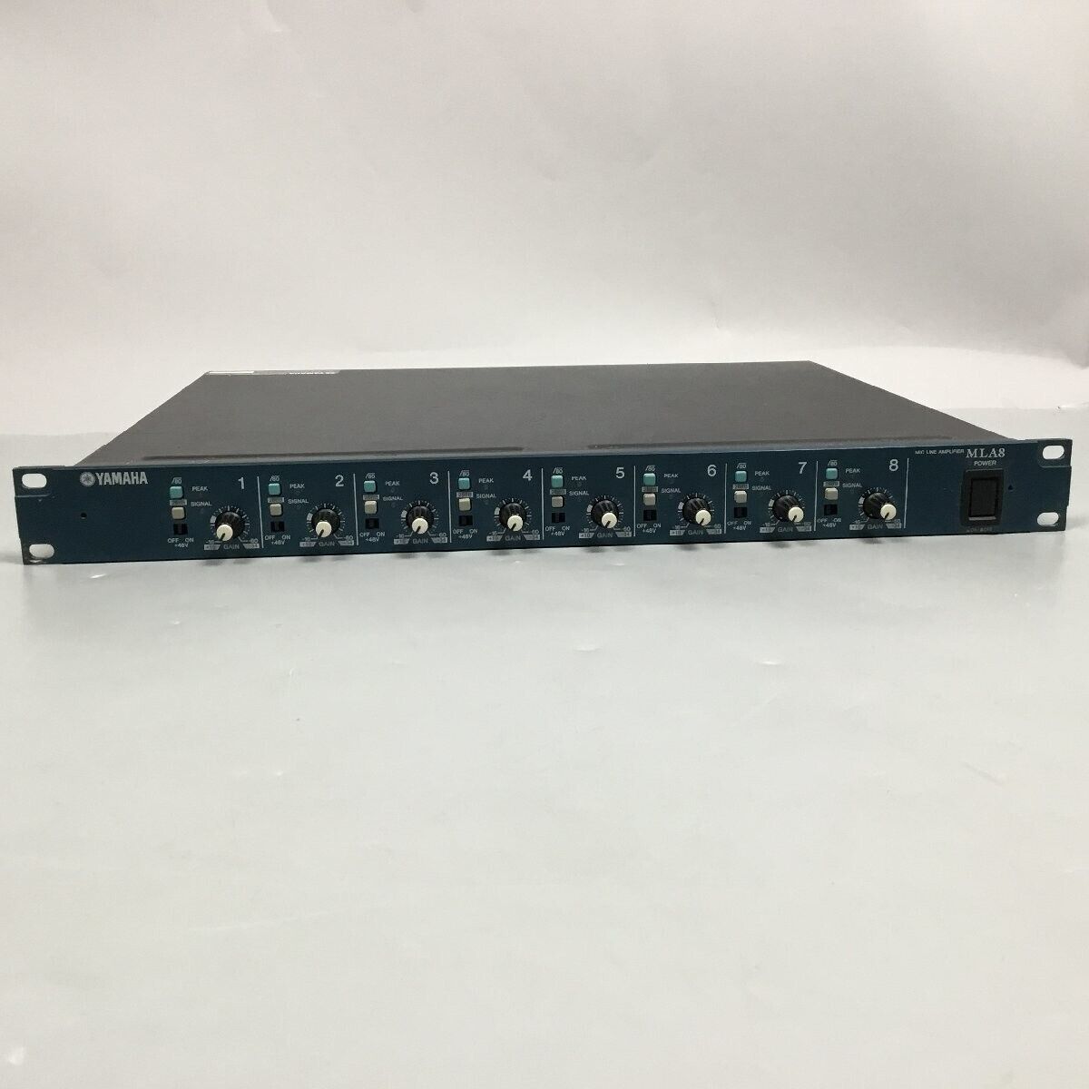 Yamaha MLA8 Mic Line Amplifier Microphone Preamplifier 8 Yamaha MLA8 Mic Line Amplifier Microphone Preamplifier 8