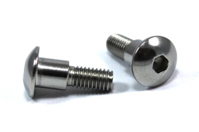 2x Inox Siège Boulons Arrière Tête de fourche Pour Suzuki GSX-R1000 K5 K6 K7