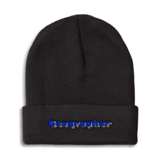 Beanies for Men Geographer Winter Hats for Women Acrylic Skull Cap 1 Size