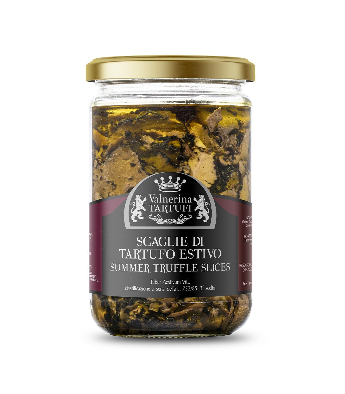 Tartufo Nero Estivo Scaglie in Olio EVO, Italiano - Vasetto 250g