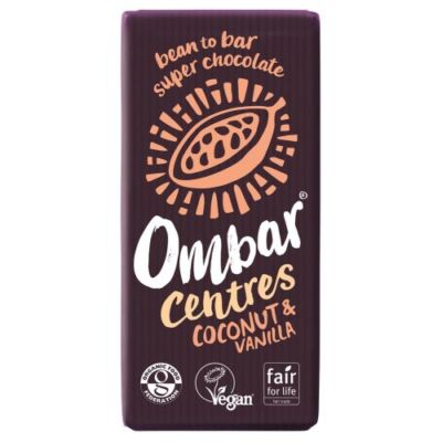 Ombar Coconut & Vanilla Centres 70g - 10er Pack