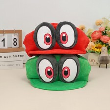 Costume Odyssey Cappy Toy Super Mario Bros Plush Hat Cap Cosplay Xmas Kid Party