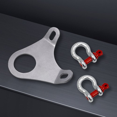5th Wheel Ultimate Connection Safety Chains+Plate Useful with 1/2in Shackles Kit - Picture 8 of 9