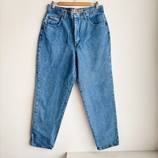 Sasson medium Wash Blue Mom Jeans Relaxed Y2K