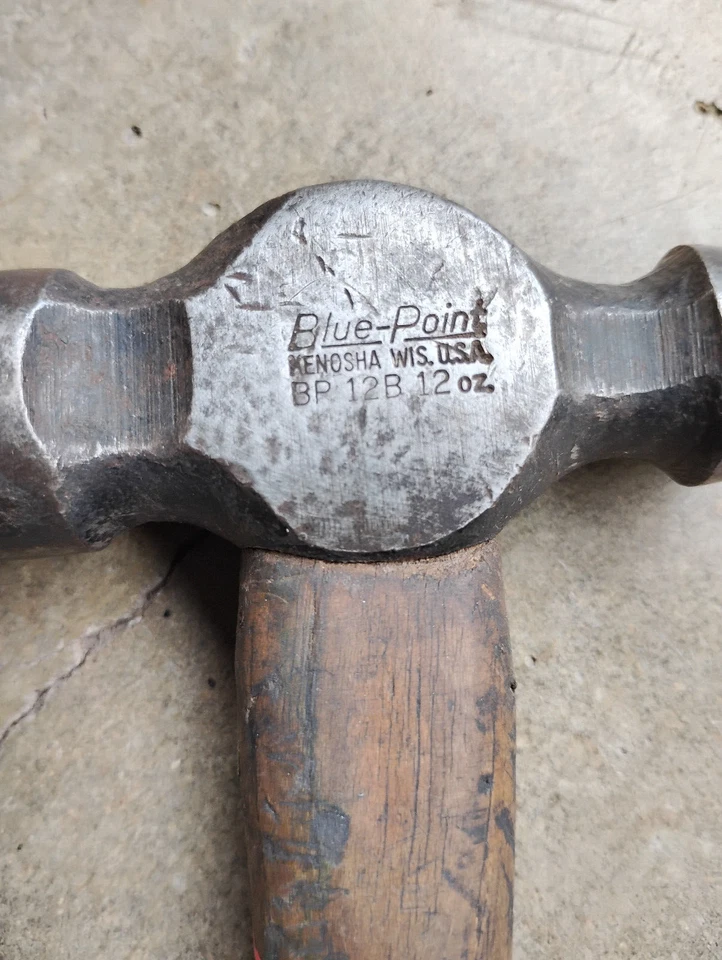 Blue Point, BP12B, Ball Peen Hammer, 12 OZ Foto 3 de 4