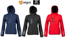 JRC Giubbotto GARMISCH LADY Soft Shell con Cappuccio Impermeabile Interno Pile