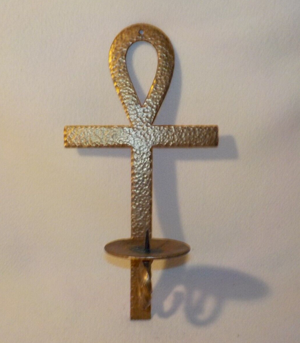 ++ Ankh / Anch - Kreuz - Wand - Kerzenhalter - Wandleuchter ++ - Bild 2 von 7