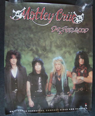 Vintage Motley Crue 1990 Dr. Feelgood 20x25
