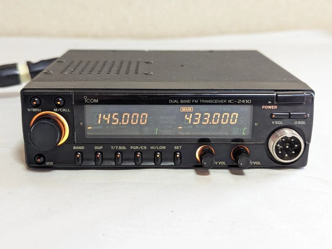 ICOM IC-2410 144/430MHz DUAL BAND FM TRANSCEIVER