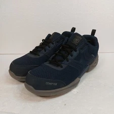 Skechers Bomal Work Shoe Men's Size 14 M Composite Toe Navy Blue