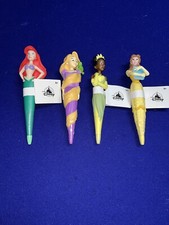 Disney Parks Princess Figurine Pen RAPUNZEL BELLE ARIEL TIANA JASMINE U PICK 1