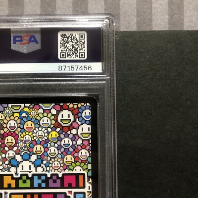 PSA10】Takashi Murakami Trading Card 108 Flowers UR “Drunk with